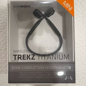 Aftershokz Trekz Titanium Wireless Bone Conduction Headphones - Mini Size